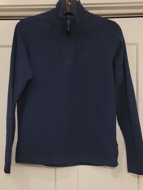 Helly Hansen Men's Half-Zip Pullover Fleece Sweater - Navy, Size S